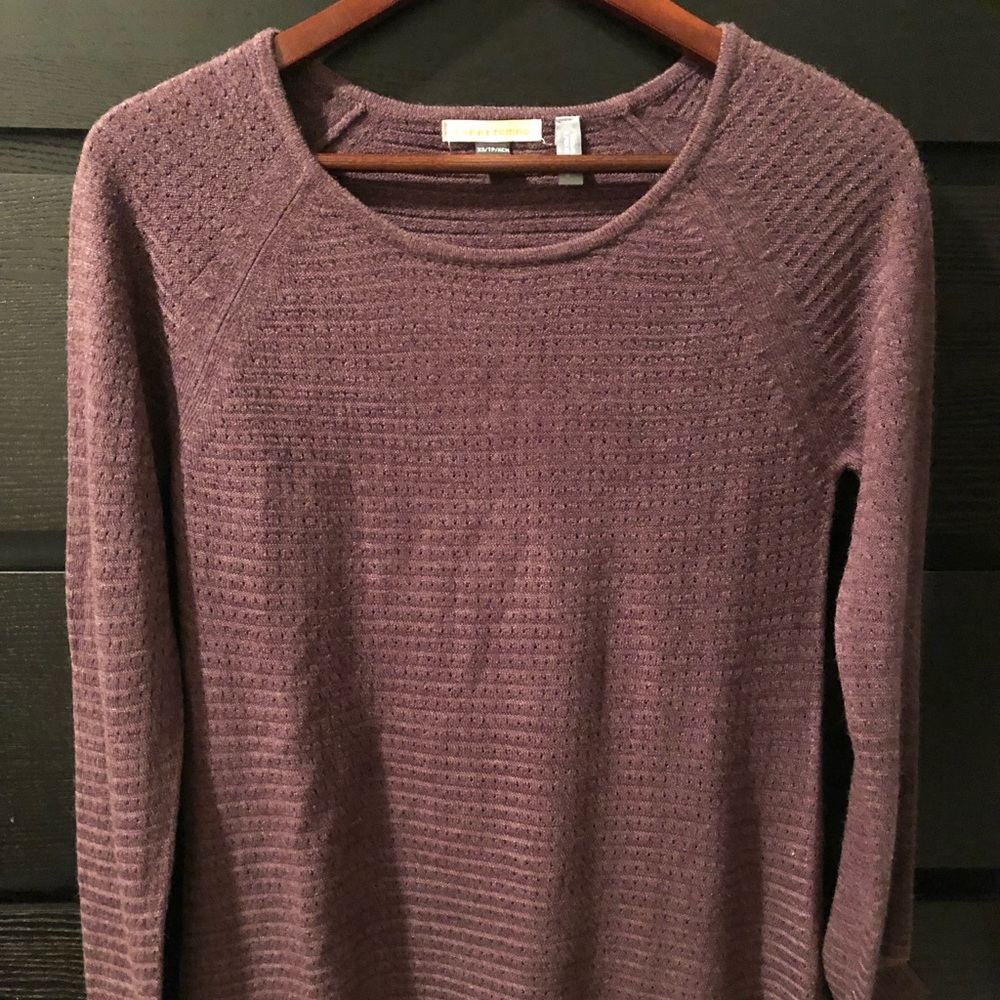 Purple Maternity Sweater